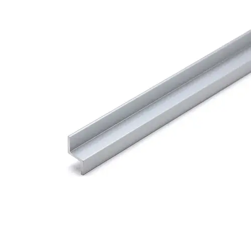 Brixwell D1626A-CCP12 Aluminum Z-Bar Channel- Clear Anodized 12