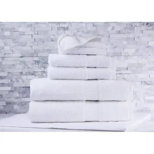 Enduraweave 13 X 13 In Wash Cloth (White) - pack of 180 Enduraweave 13 X 13 In Wash Cloth (White) - pack of 180