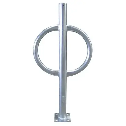 By Playcore 2-Bike Galvanized Surface Mount Bike Hitch By Playcore 2-Bike Galvanized Surface Mount Bike Hitch