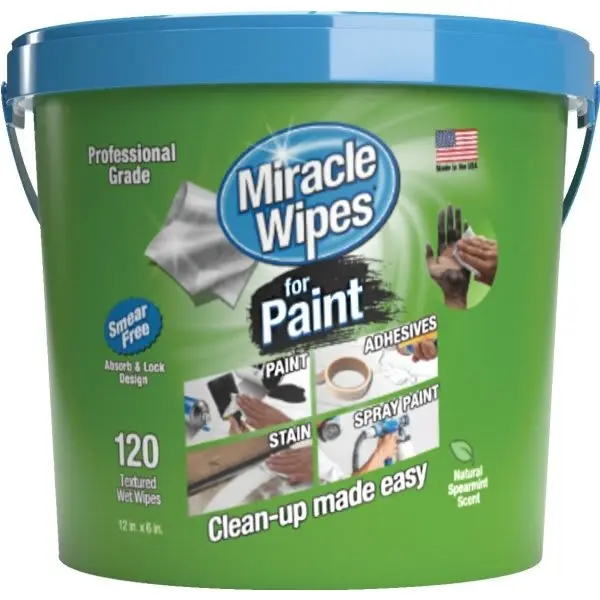 Miracle Brands Miraclewipes For Paint - pack of 120 3812