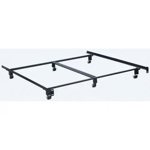 Eco-Matic Bed Frame 72"W Cal/Hotel King, Rug Roller Black Eco-Matic Bed Frame 72"W Cal/Hotel King, Rug Roller Black