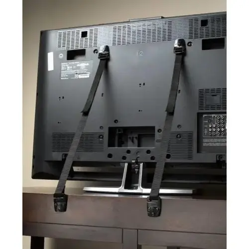 Anti-Tip Television Hold Down Strap - pack of 2 Anti-Tip Television Hold Down Strap - pack of 2