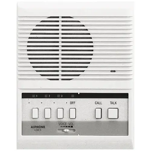 Lem Series 3-Call Button Audio Master Entrance Station Lem Series 3-Call Button Audio Master Entrance Station