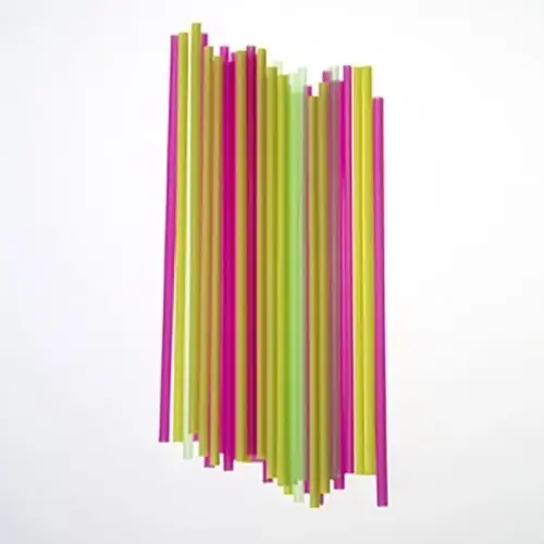 Neon Cocktail Unwrapped Straw/stirrer 5.25" - pack of 10000 Neon Cocktail Unwrapped Straw/stirrer 5.25" - pack of 10000