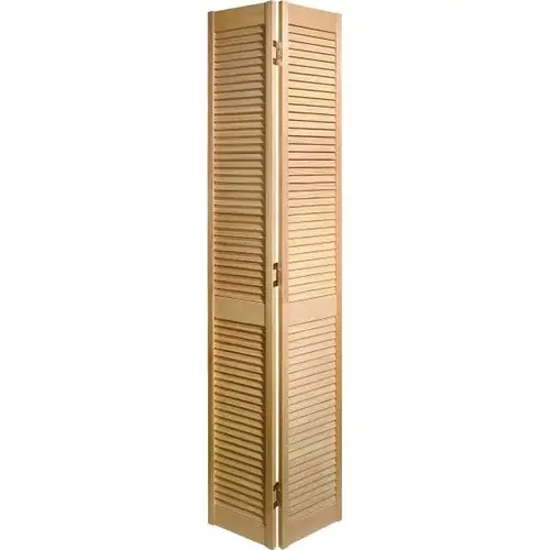 30 X 80 X 1-1/8 In. Full Louver Bi-Fold Door (Pine) 30 X 80 X 1-1/8 In. Full Louver Bi-Fold Door (Pine)