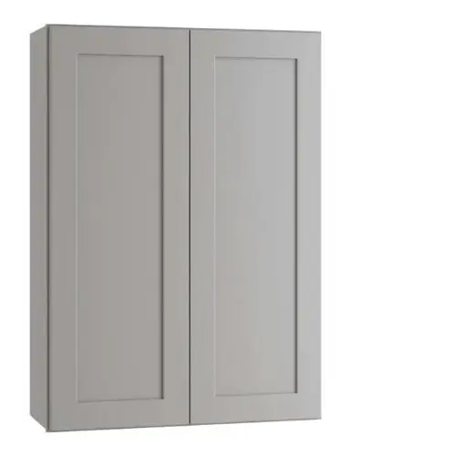 Tiverton Assembled 27 X 42 X 12 In. Wall Cabinet (Pebble Gray) Tiverton Assembled 27 X 42 X 12 In. Wall Cabinet (Pebble Gray)