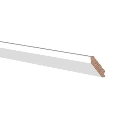 Newport 96 In. W X 1.875 In. D X 2.625 In. H Solid Wood Kitchen Cabinet Angle Crown Molding In Pacific White Newport 96 In. W X 1.875 In. D X 2.625 In. H Solid Wood Kitchen Cabinet Angle Crown Molding In Pacific White
