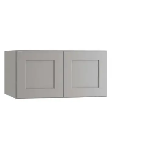 Express Shaker Veiled Gray Plywood Assembled 36 In. X 15 In. X 24 In. Wall Kitchen Cabinet With Soft Close Express Shaker Veiled Gray Plywood Assembled 36 In. X 15 In. X 24 In. Wall Kitchen Cabinet With Soft Close