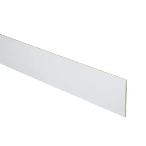 Nantucket Assembled 96x4.5x0.125 Toe Kick In Polar White Nantucket Assembled 96x4.5x0.125 Toe Kick In Polar White