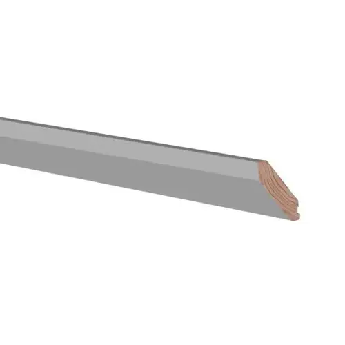 Newport 96 In. W X 1.875 In. D X 2.625 In. H Solid Wood Kitchen Cabinet Angle Crown Molding In Pearl Gray Newport 96 In. W X 1.875 In. D X 2.625 In. H Solid Wood Kitchen Cabinet Angle Crown Molding In Pearl Gray