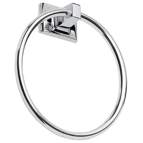 Millbridge Towel Ring, Polished Chrome Finish Millbridge Towel Ring, Polished Chrome Finish