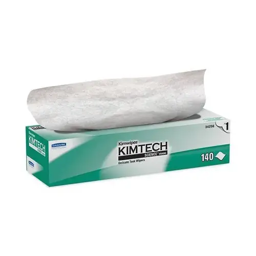 Kimwipes Delicate Task Wipers, 1-Ply, 14.7 X 16.6, Unscented, White - pack of 2100 Kimwipes Delicate Task Wipers, 1-Ply, 14.7 X 16.6, Unscented, White - pack of 2100