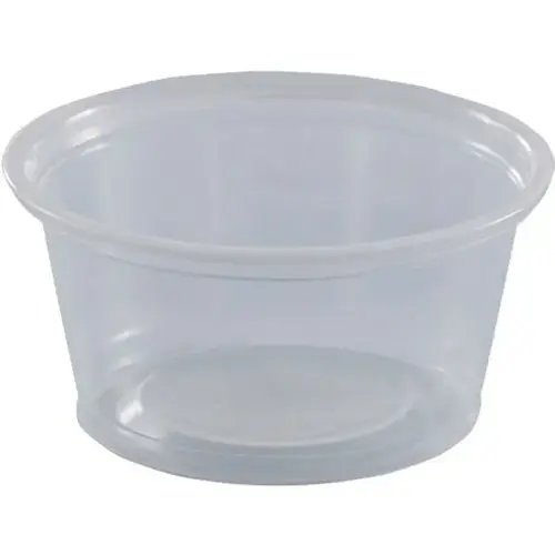 Plastic Portion Cup, 2 Oz, Clear - pack of 2500 Plastic Portion Cup, 2 Oz, Clear - pack of 2500