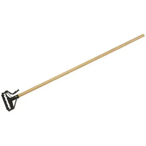 Skilcraft Quick Drop Mop Handle, Wood, 57" - pack of 12 Skilcraft Quick Drop Mop Handle, Wood, 57" - pack of 12