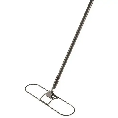 Dust Mop Frame And Handle, 5" X 18", Black Dust Mop Frame And Handle, 5" X 18", Black