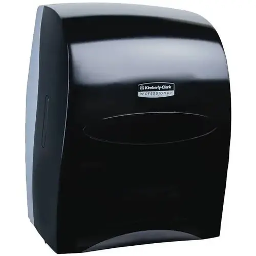 Sanitouch Hard Roll Towel Dispenser Black 1 Dispenser / Case Sanitouch Hard Roll Towel Dispenser Black 1 Dispenser / Case