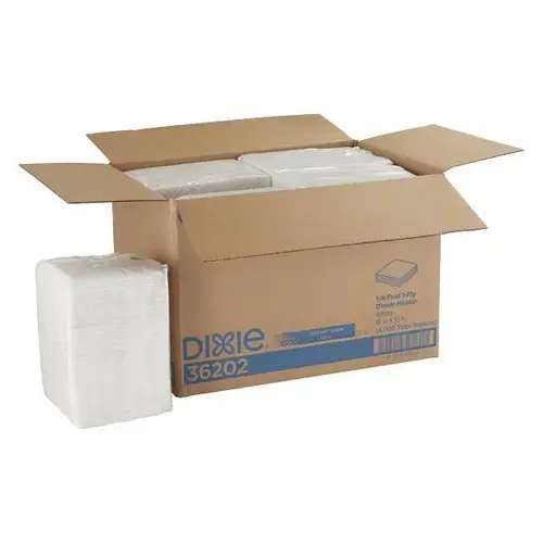 1/4 Fold 1-Ply Dinner Napkin - pack of 4000 1/4 Fold 1-Ply Dinner Napkin - pack of 4000