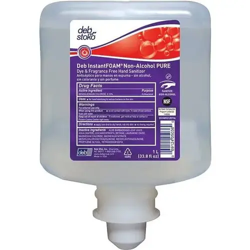 Instantfoam Alcohol Free Pure Hand Sanitizer Cartridge Instantfoam Alcohol Free Pure Hand Sanitizer Cartridge