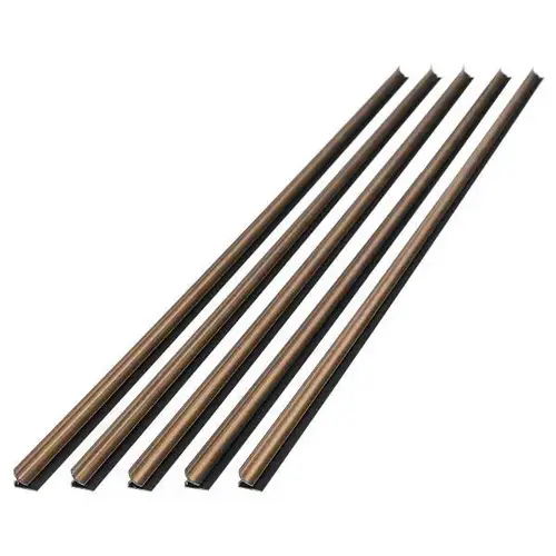 47" Vinyl Inside Corner Trim, Antique Bronze - pack of 5 47" Vinyl Inside Corner Trim, Antique Bronze - pack of 5