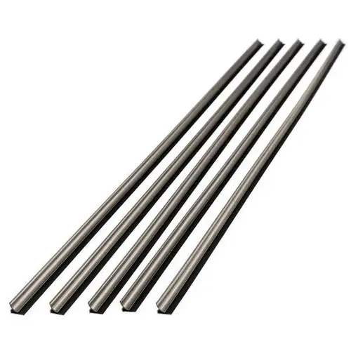 47" Vinyl Inside Corner Trim, Brushed Nickel - pack of 5 47" Vinyl Inside Corner Trim, Brushed Nickel - pack of 5