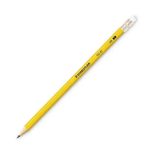 Woodcase Pencil Hb #2 Black Lead Yellow Barrel - pack of 144 Woodcase Pencil Hb #2 Black Lead Yellow Barrel - pack of 144