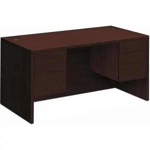 10500 Double Pedestal Desk 60"X30"X29.5" Mahogany 10500 Double Pedestal Desk 60"X30"X29.5" Mahogany