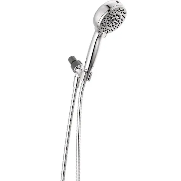 Delta 6-Setting Hand Shower With Cleaning Spray In Chrome 75719 Delta 6-Setting Hand Shower With Cleaning Spray In Chrome 75719