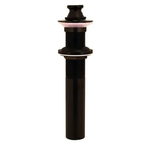 Lift-And-Turn Lavatory Drain W/O Overflow Holes In Oil Rubbed Bronze Lift-And-Turn Lavatory Drain W/O Overflow Holes In Oil Rubbed Bronze