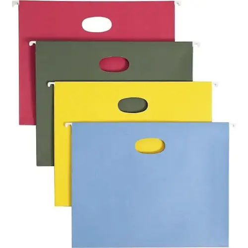 Letter Hanging Folder 8.5"X11" 3.5" Expansion Assorted Colors - pack of 4 Letter Hanging Folder 8.5"X11" 3.5" Expansion Assorted Colors - pack of 4