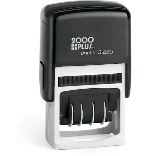 2000 Plus Self-Inking Dater Stamp Two-Color Date Red And Blue Ink 2000 Plus Self-Inking Dater Stamp Two-Color Date Red And Blue Ink