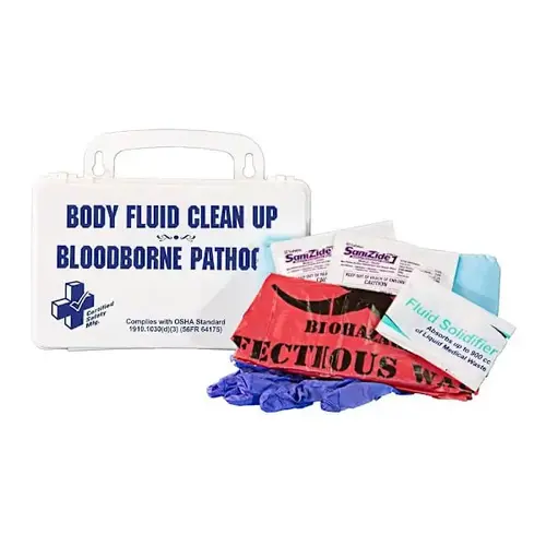Body Fluid And Blood-Borne Pathogen Cleanup Kit Body Fluid And Blood-Borne Pathogen Cleanup Kit
