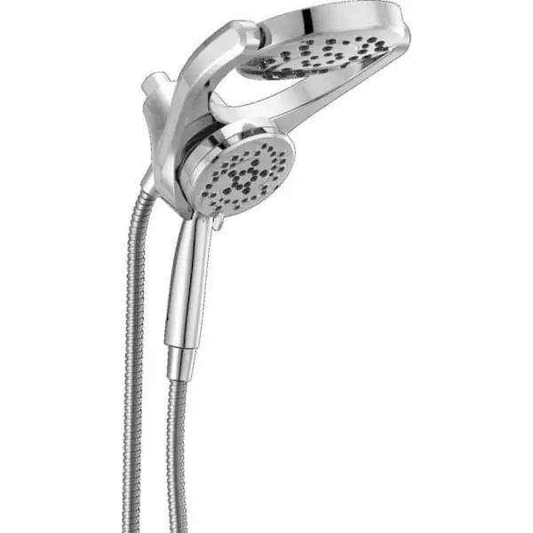 Delta Hydrorain 4-Setting Two-In-One Shower Head In Chrome 75699