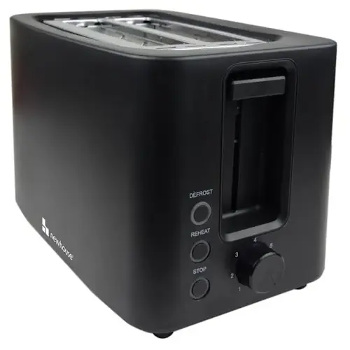 2-Slice Standard Slot Pop-Up Toaster, Black 2-Slice Standard Slot Pop-Up Toaster, Black