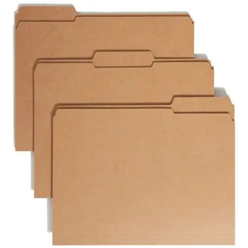 1/3 Tab Letter File Folder 8.5" X 11" - pack of 100 1/3 Tab Letter File Folder 8.5" X 11" - pack of 100
