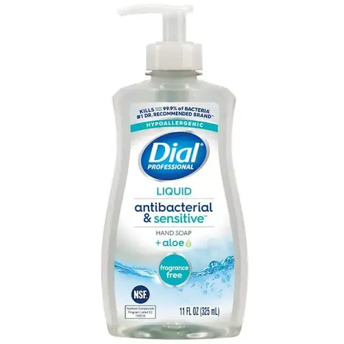 Dial Pro Fragrance Free Antibacterial & Sensitive Hand Soap 11 Oz - pack of 12 Dial Pro Fragrance Free Antibacterial & Sensitive Hand Soap 11 Oz - pack of 12