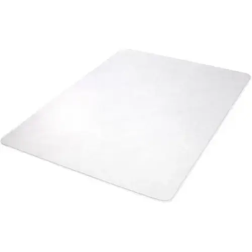 Chairmat For Hard Floor, 60" X 46" X 0.095" Thickness, Vinyl, Clear, 1 Ea Chairmat For Hard Floor, 60" X 46" X 0.095" Thickness, Vinyl, Clear, 1 Ea