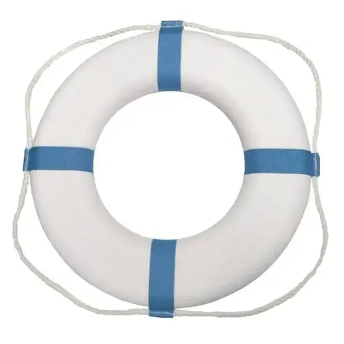 Taylor Made Decorative25in Life Ring White Taylor Made Decorative25in Life Ring White