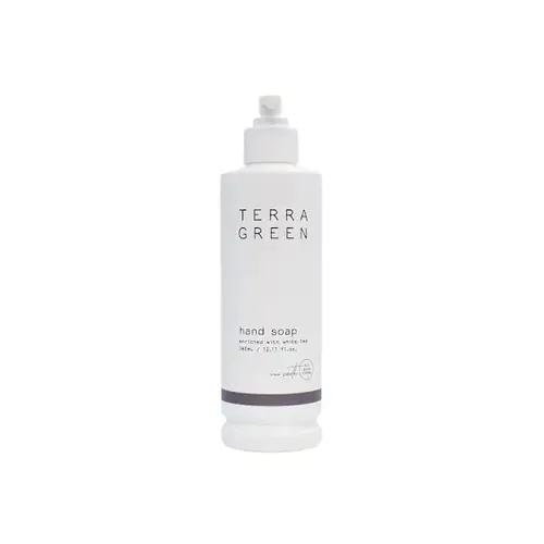 Terra Green White Tea Hand Soap Non-Refill Pump Bottle - pack of 40 Terra Green White Tea Hand Soap Non-Refill Pump Bottle - pack of 40