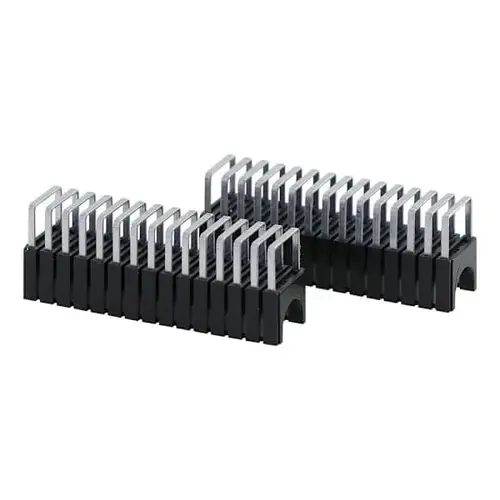 #19 Insulated Cable Staples, Black, 1/4" X 5/16", 300 Count #19 Insulated Cable Staples, Black, 1/4" X 5/16", 300 Count