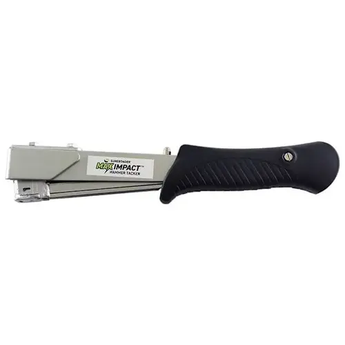 Max Impact Hammer Tacker Staple Gun, Chrome Plated Max Impact Hammer Tacker Staple Gun, Chrome Plated