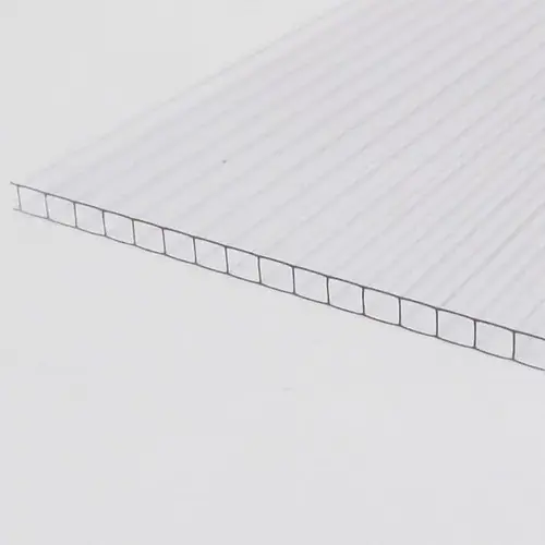 0.236" X 36" X 72" Clear Multiwall Polycarbonate Sheet 0.236" X 36" X 72" Clear Multiwall Polycarbonate Sheet
