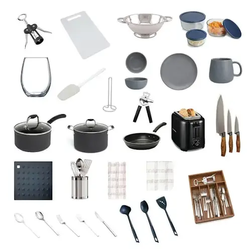 Element Kitchen Kit - Service For 4 - No Coffee Maker Element Kitchen Kit - Service For 4 - No Coffee Maker