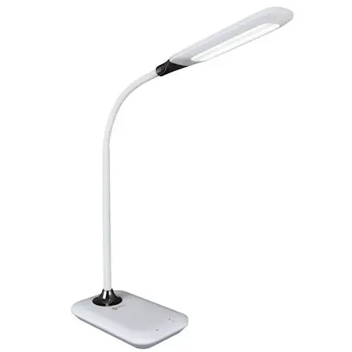 Ottlite Enhance LED Sanitizing Desk Lamp With USB Charging, White Ottlite Enhance LED Sanitizing Desk Lamp With USB Charging, White