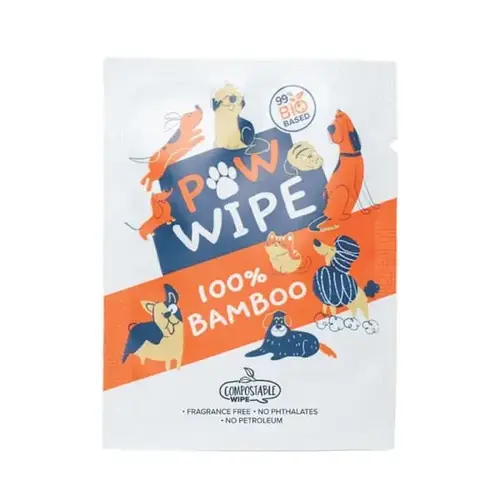 Individually Wrapped Pet Wipe - pack of 100 Individually Wrapped Pet Wipe - pack of 100