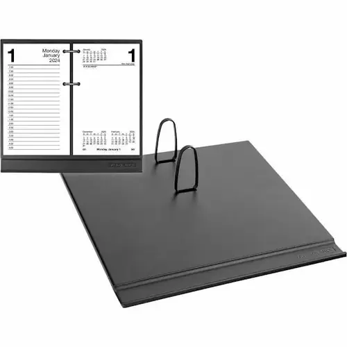 Calendar/Planner Holder 7.9" H X 7.7" W X 1.5" D Plastic Black Calendar/Planner Holder 7.9" H X 7.7" W X 1.5" D Plastic Black