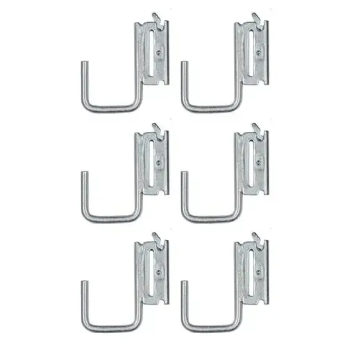 E-Track Multi-Purpose J-Hook 2 In. Hanger - pack of 6 E-Track Multi-Purpose J-Hook 2 In. Hanger - pack of 6