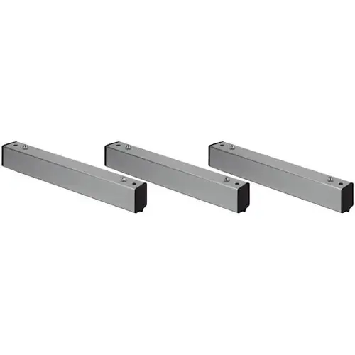 Skates For Floor Track Systems Aluminum Nsf Silver - pack of 3 Skates For Floor Track Systems Aluminum Nsf Silver - pack of 3