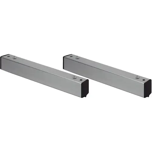 Skates For Floor Track Systems Aluminum Nsf Silver - pack of 2 Skates For Floor Track Systems Aluminum Nsf Silver - pack of 2