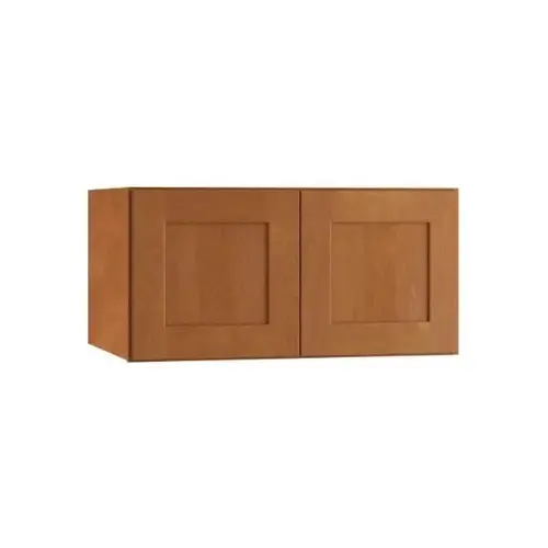 Newport 36 In. W X 24 In. D X 12 In. H Assembled Plywood Wall Bridge Kitchen Cabinet In Cinnamon With Soft Close Newport 36 In. W X 24 In. D X 12 In. H Assembled Plywood Wall Bridge Kitchen Cabinet In Cinnamon With Soft Close