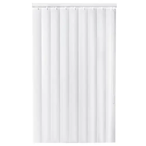 3.5 In. X 71 In. X 48 In. Standard Vertical Blind, White 3.5 In. X 71 In. X 48 In. Standard Vertical Blind, White
